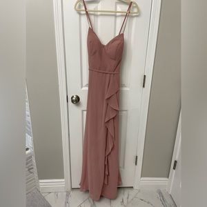 Azazie Dusty Rose Naeem Dress